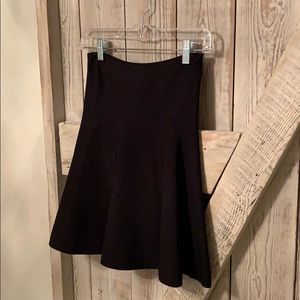Black BCBG stretchy skirt